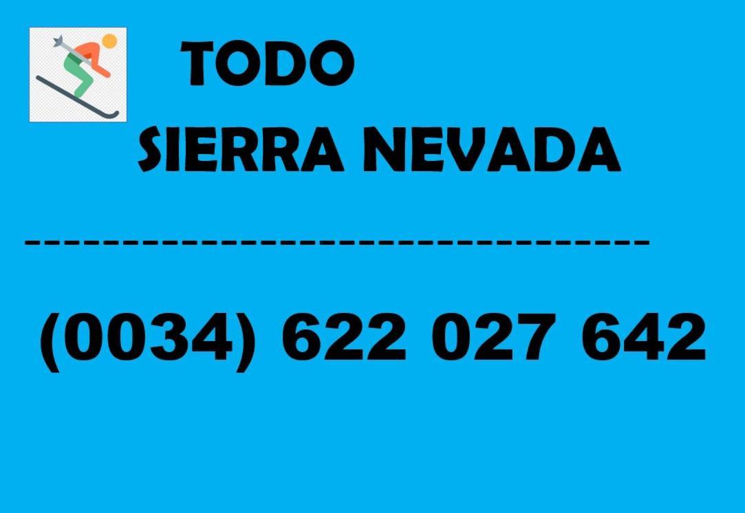 Todosierranevada Zona Baja - Edificio Alhambra - Junto A Los Telecabinas Sierra Nevada Ngoại thất bức ảnh