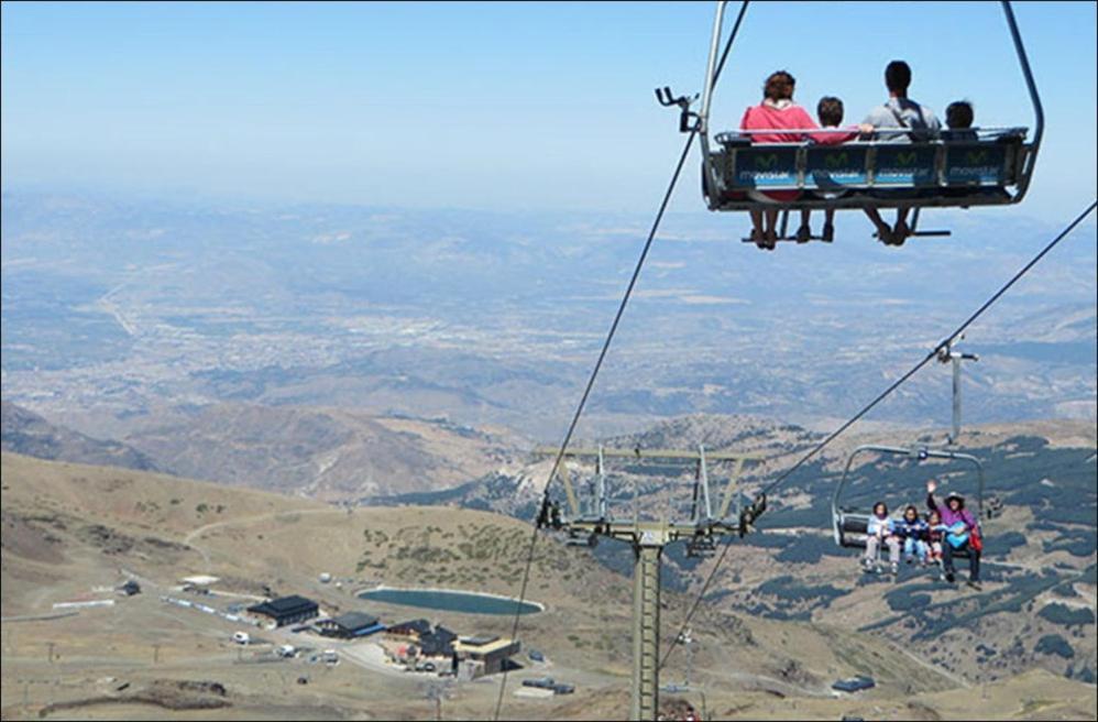 Todosierranevada Zona Baja - Edificio Alhambra - Junto A Los Telecabinas Sierra Nevada Ngoại thất bức ảnh